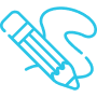 Curved wave shape